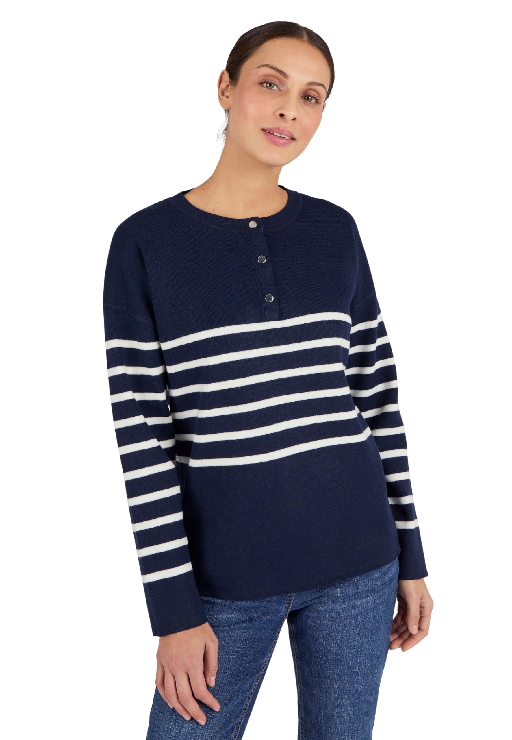 Damart Thermolactyl Marinière Esprit Sweat donna