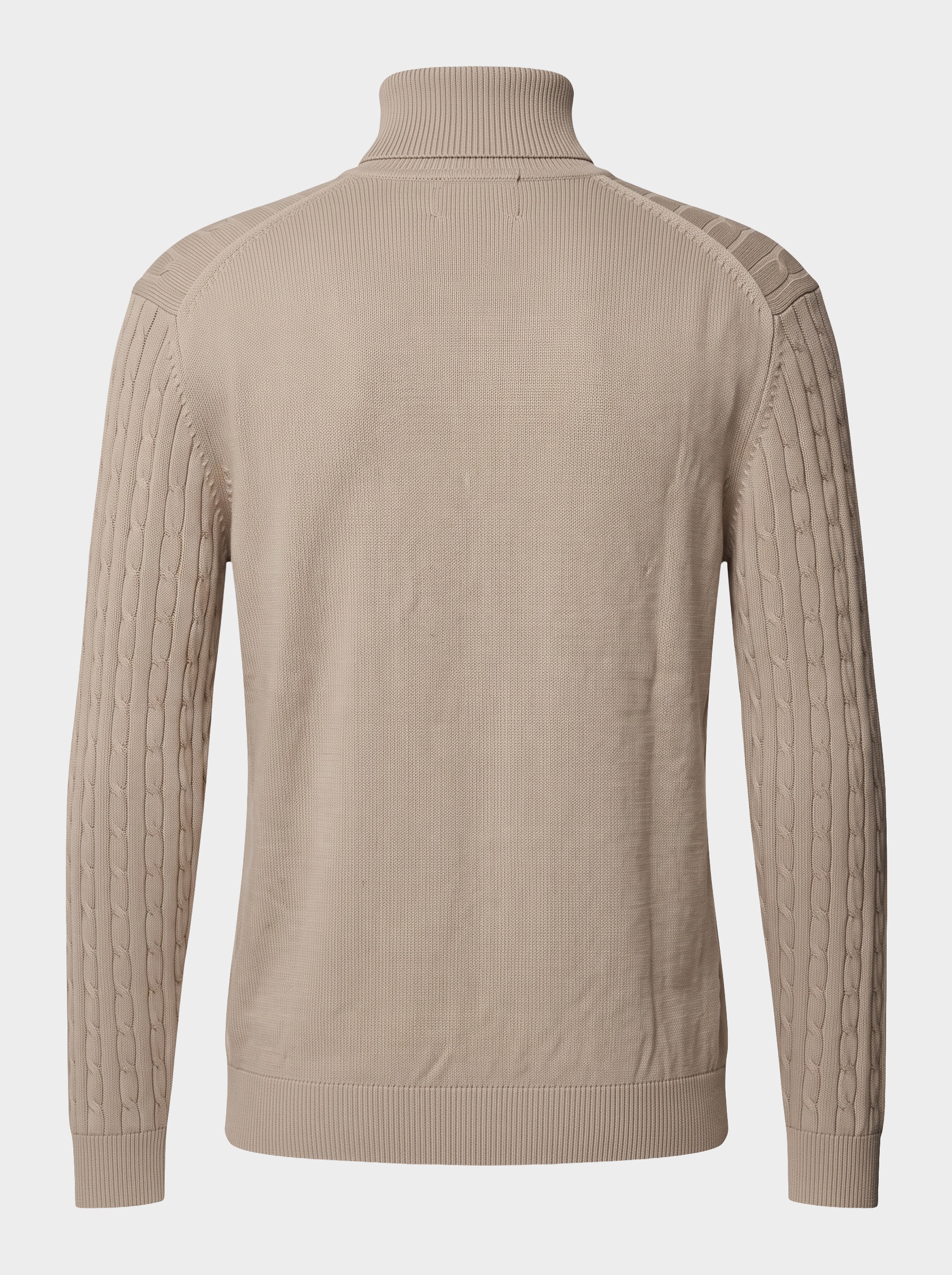 Markup Uomo Maglieria Dolcevita Trecce Viscosa