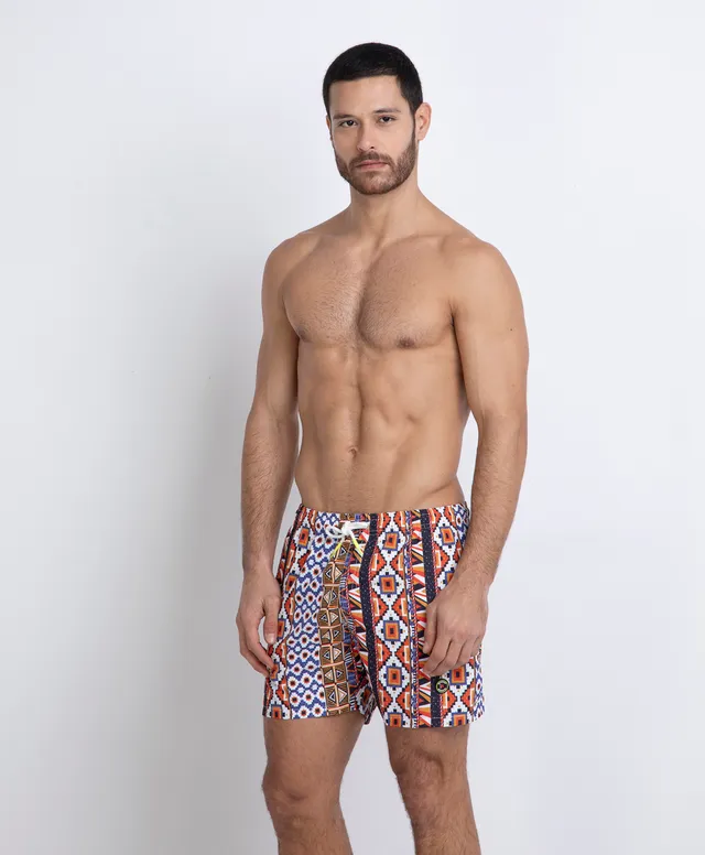 Markup Uomo Costumi Boxer mare stampa etnica boxer
