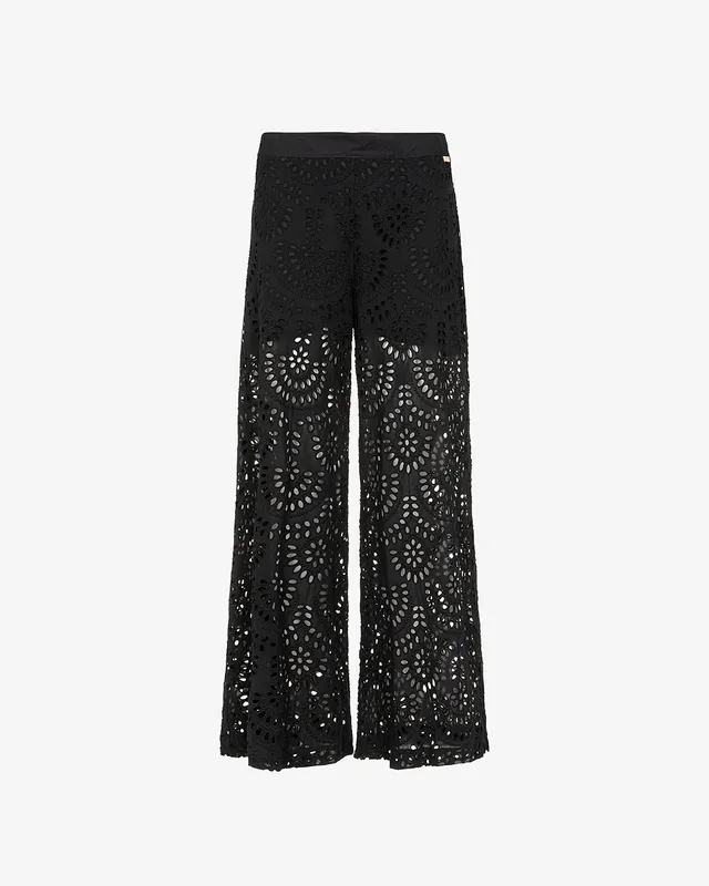 Markup Donna Jeans & Pantaloni Pantapalazzo in pizzo