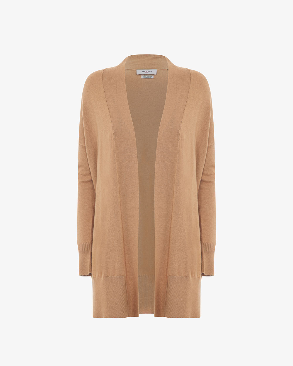 Markup Donna Maglieria Cardigan lungo aperto da donna