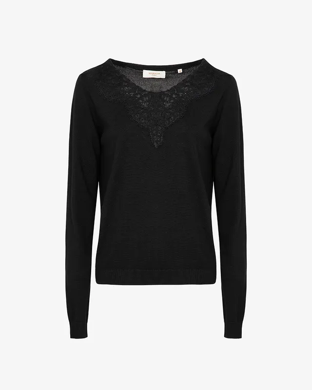 Markup Donna Camicie & Bluse Scollo V in pizzo viscosa