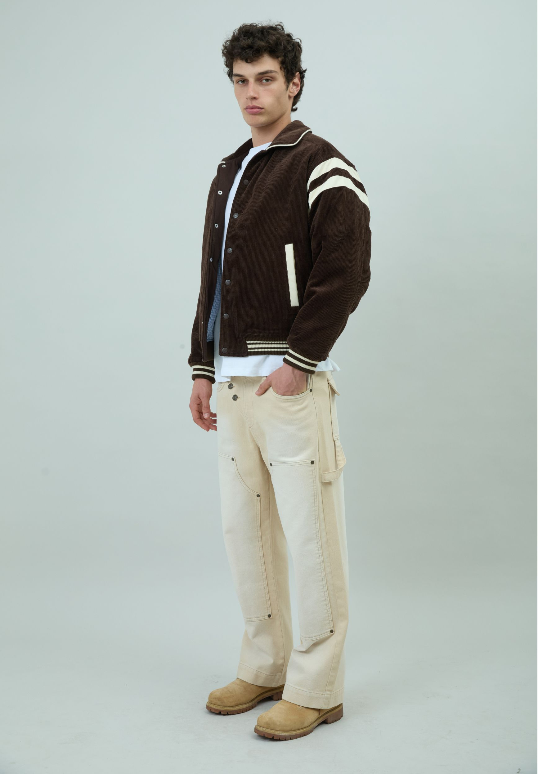 House Of Sunny Women's Jackets WINSLOW BOMBER bomber S-XL in velluto marrone