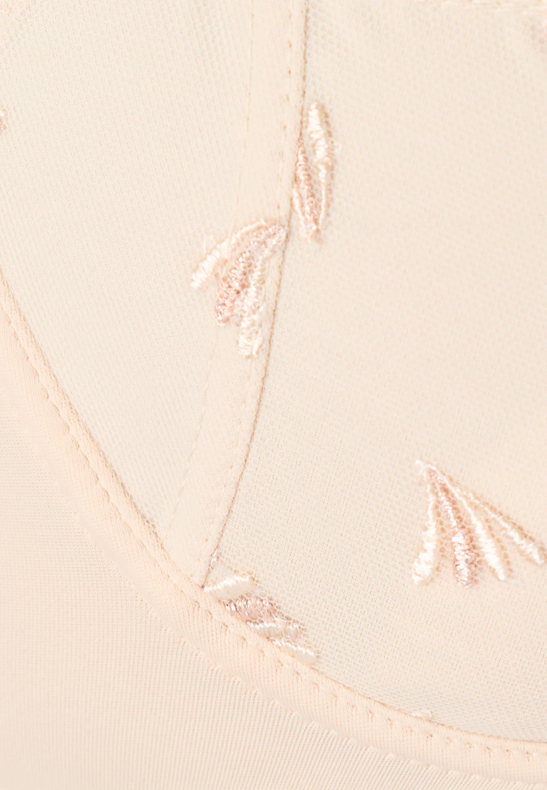 Damart Biancheria intima Reggiseno con ferretto Ricamato Bella Donna 3B marrone avorio
