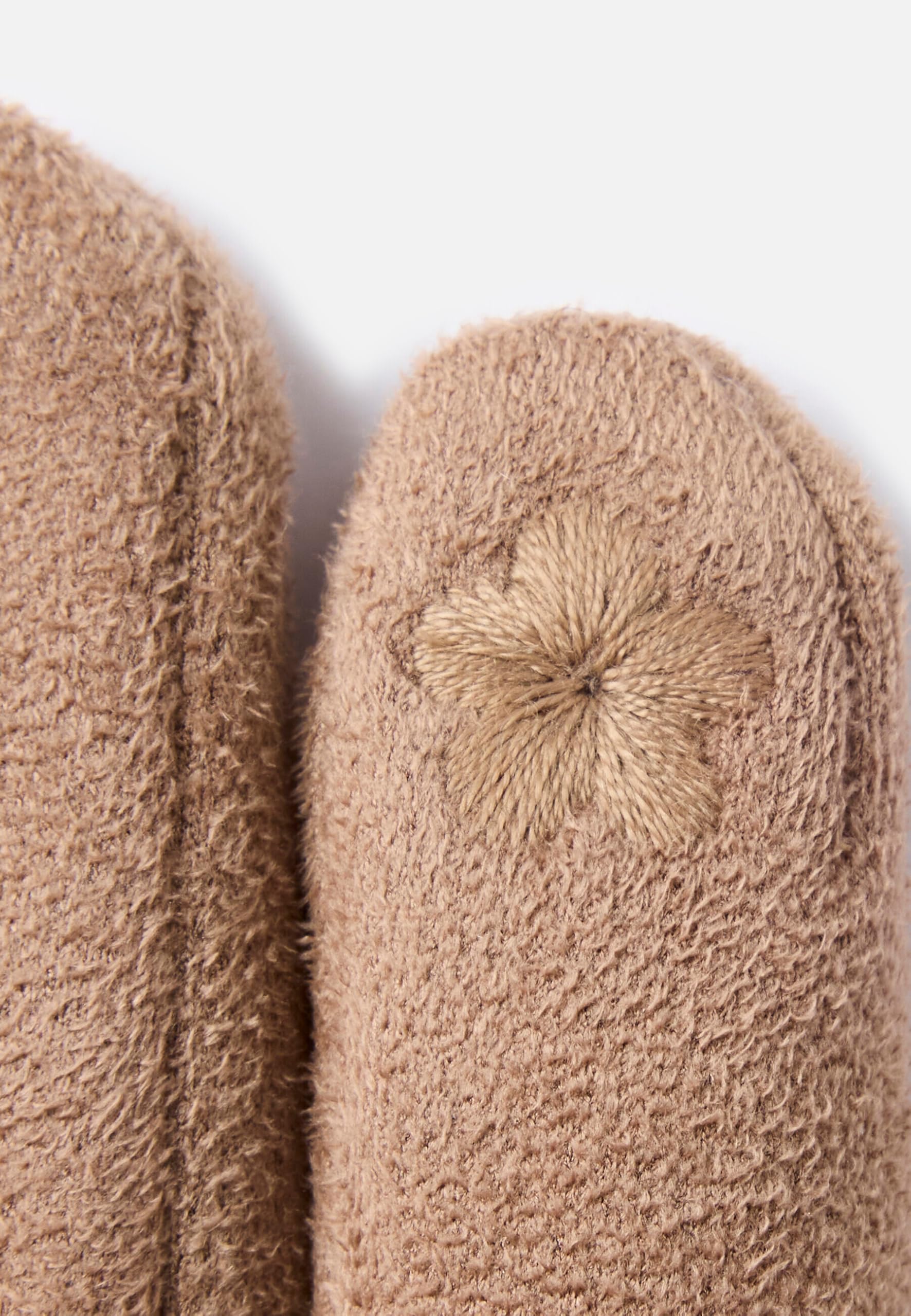 Damart Accessori guanti donna effetto scamosciato con polsino caldo