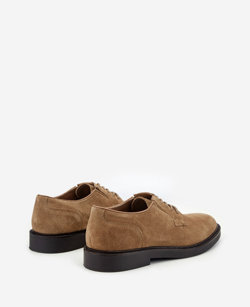 Kenneth Cole Reaction Shoes Winston Suede Derby stringate Tobacco