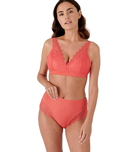 Damart Biancheria intima Reggiseno Lydie in pizzo senza ferretto balconcino