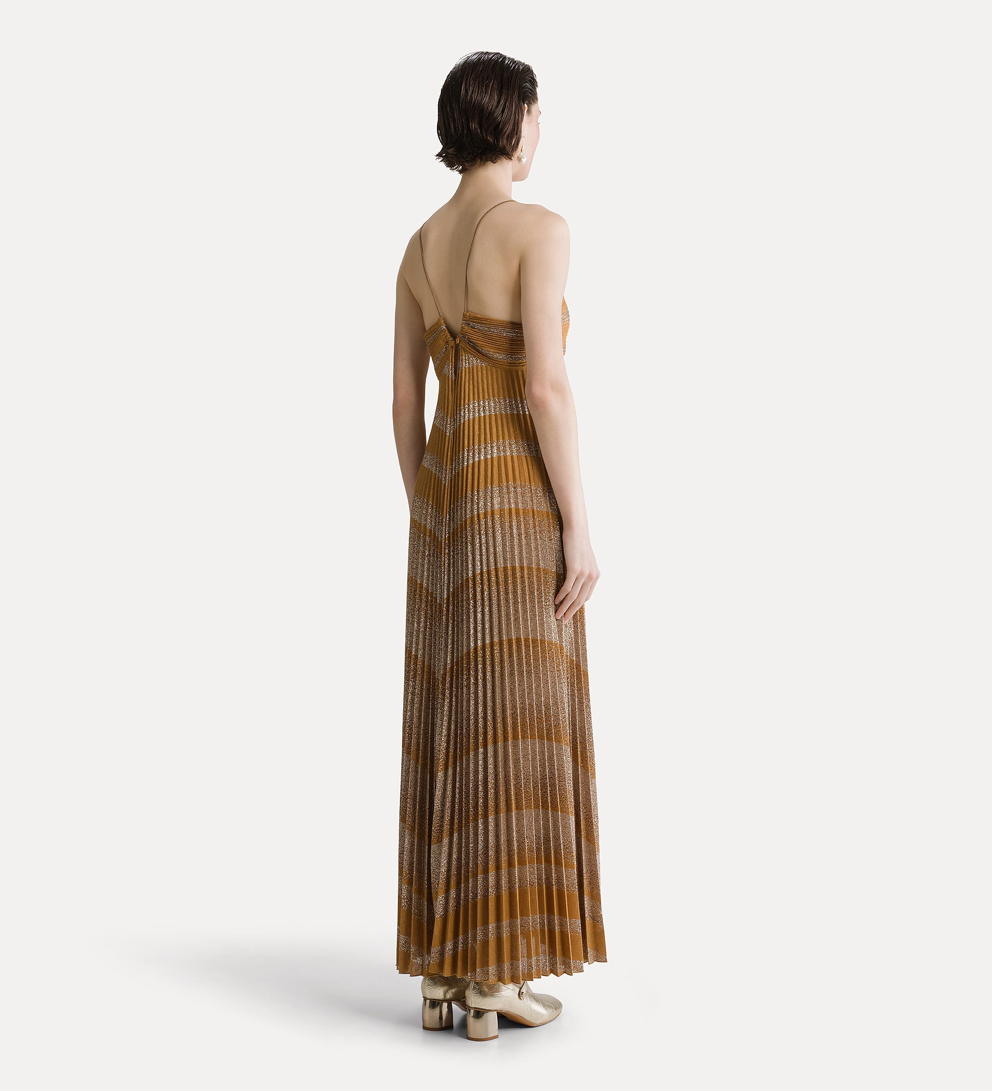 Forte abiti Rising Sun Sunray Plissé Dress abito heliodore plissé