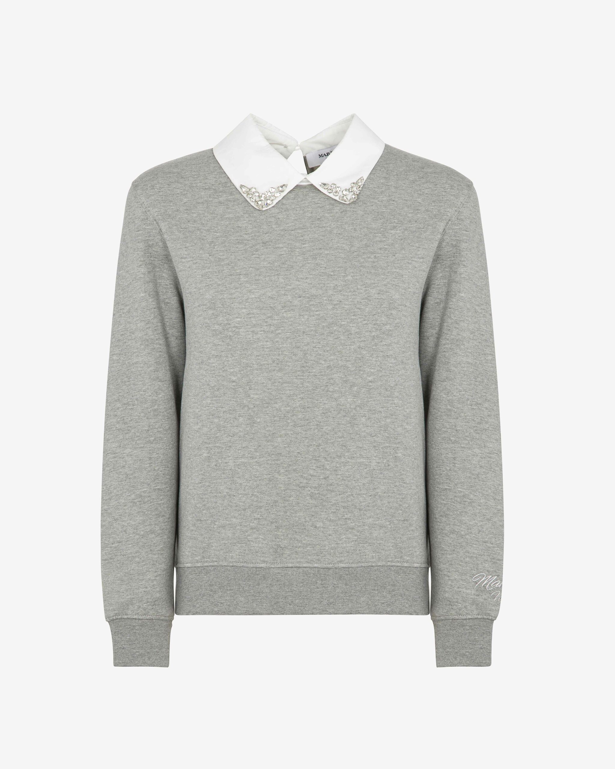 Markup Donna T-Shirt & Felpe Felpa con collo in popeline