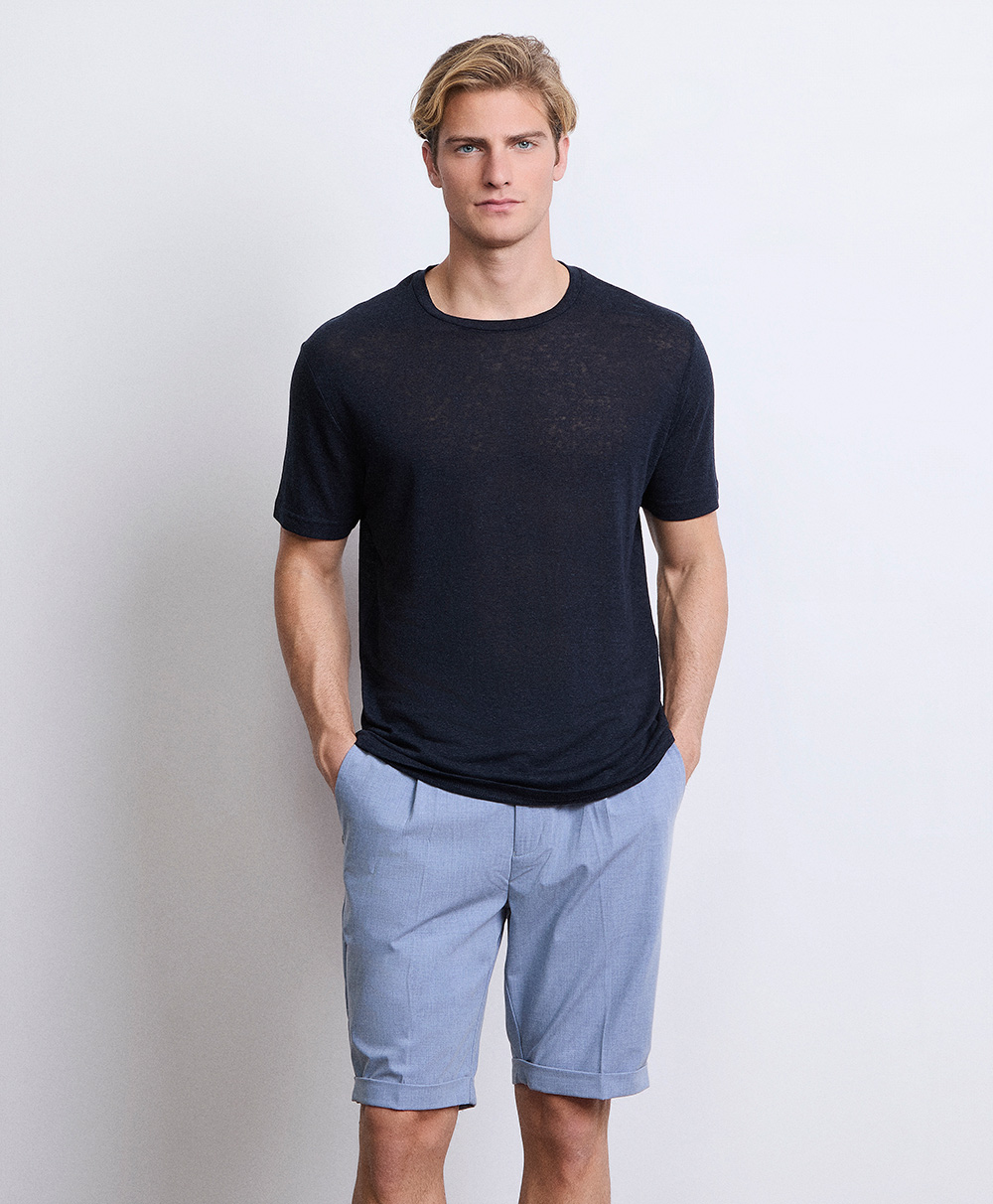 Markup Uomo Felpe & T-shirt T-shirt misto lino