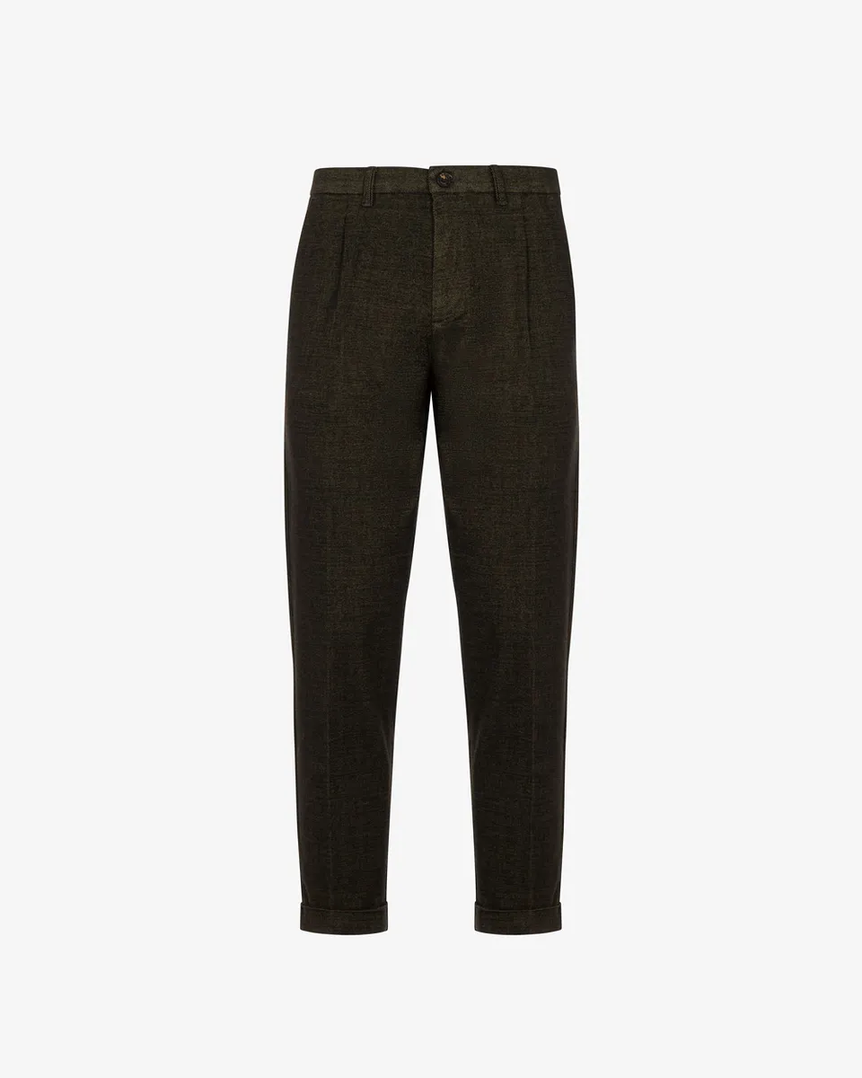 Markup Uomo Pantaloni & Bermuda Pantalone regular pince tinto capo