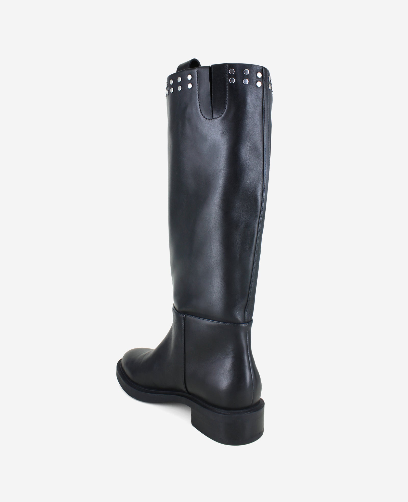 Kenneth Cole Reaction Scorpio Leather stivali al ginocchio neri