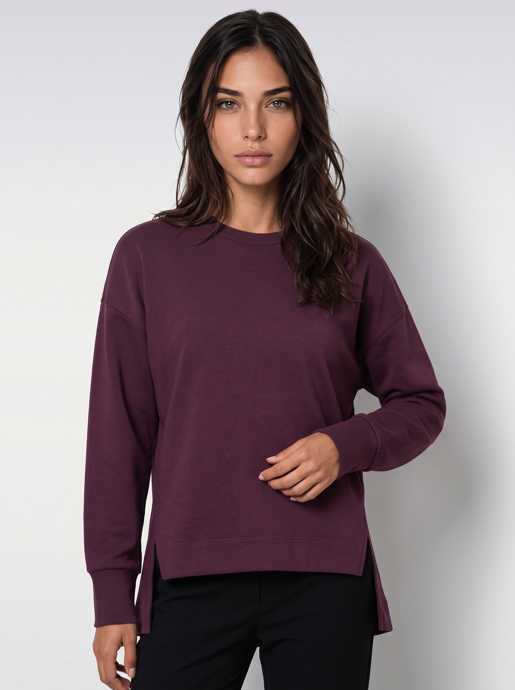 Markup Donna T-Shirt & Felpe Felpa girocollo interlock