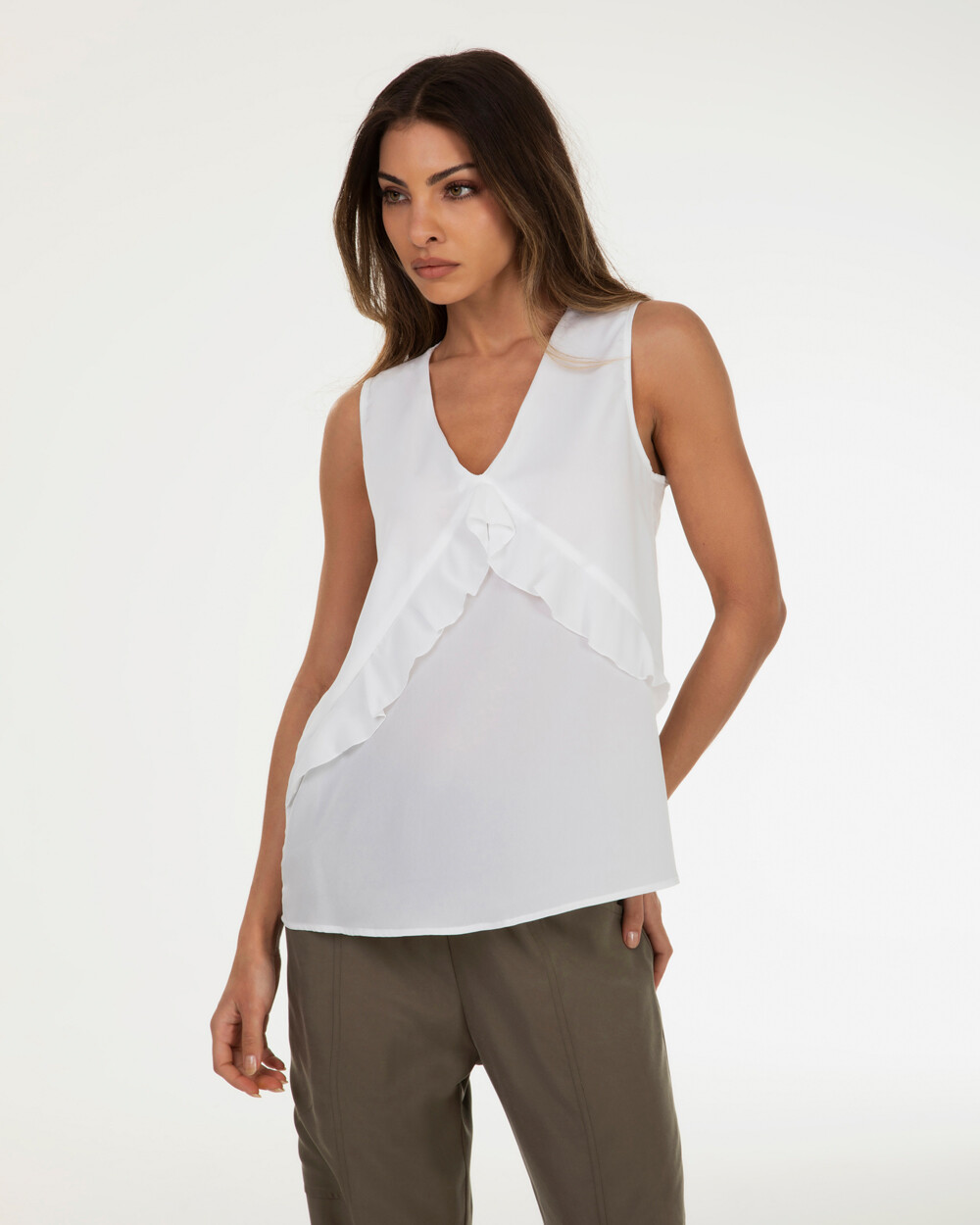 Markup Donna Camicie & Bluse Canotta con rouches canotta donna