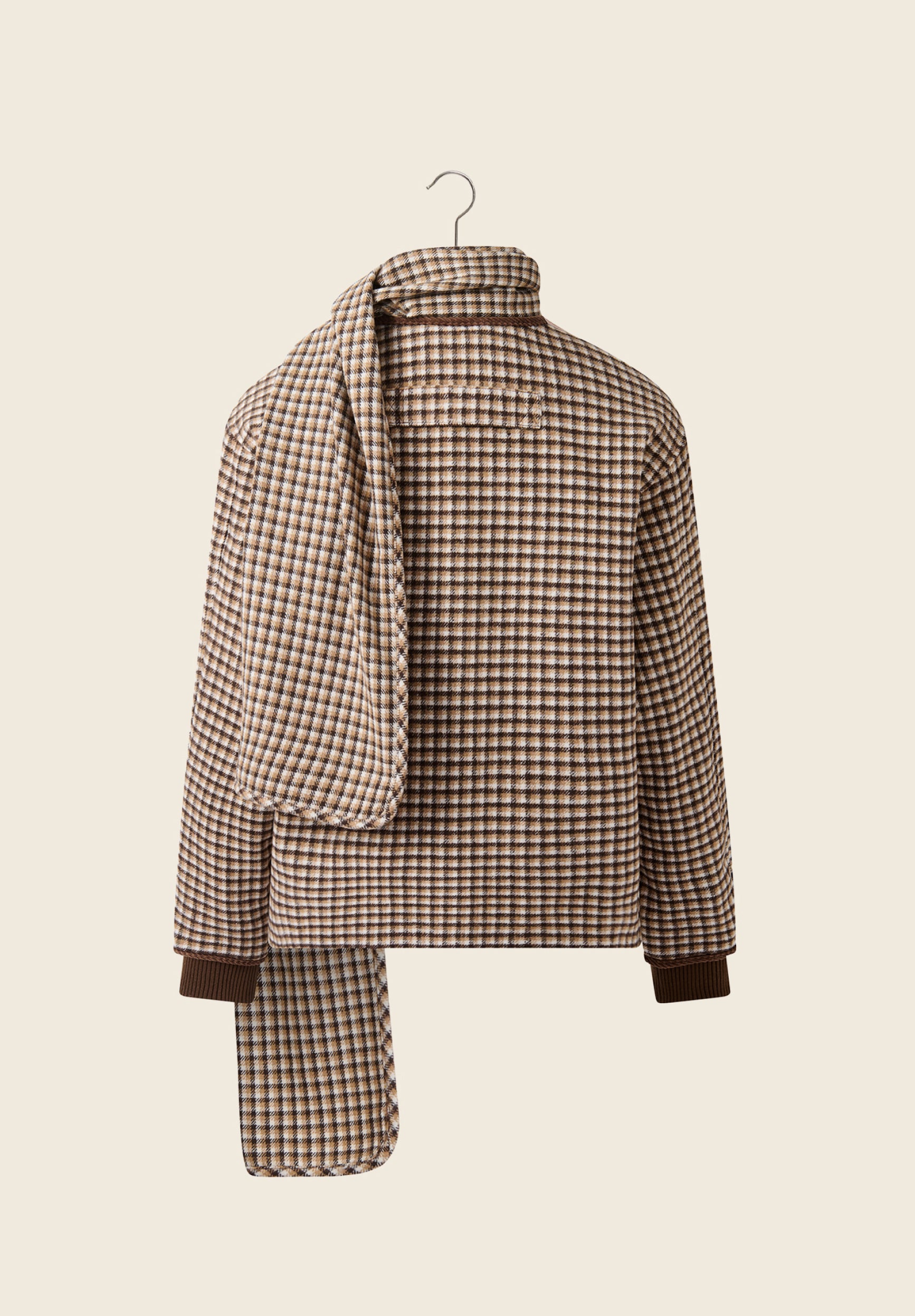 House Of Sunny Women's Jackets RETRO BLANKET JACKET giacca a quadri vegan XS-3XL