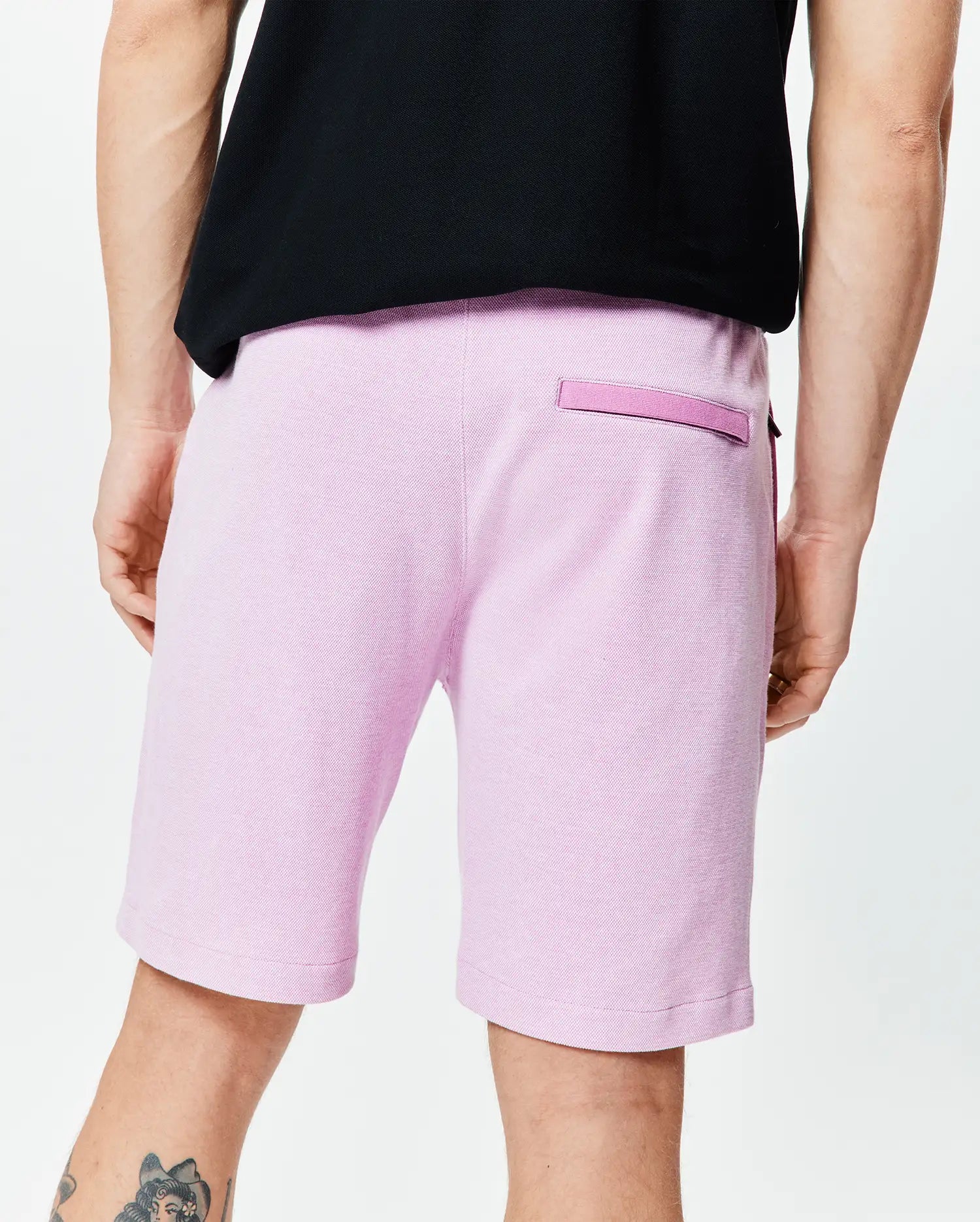 Psycho Bunny Men's Shorts Keith Short 8" MB0900045 pantaloncini rosa