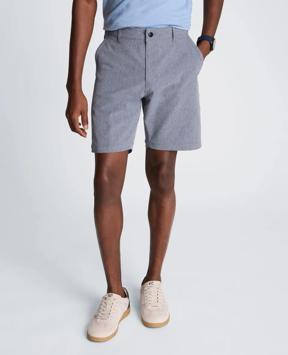 Kenneth Cole Reaction Clothing Performance Tech Short bermuda blu navy traspirante