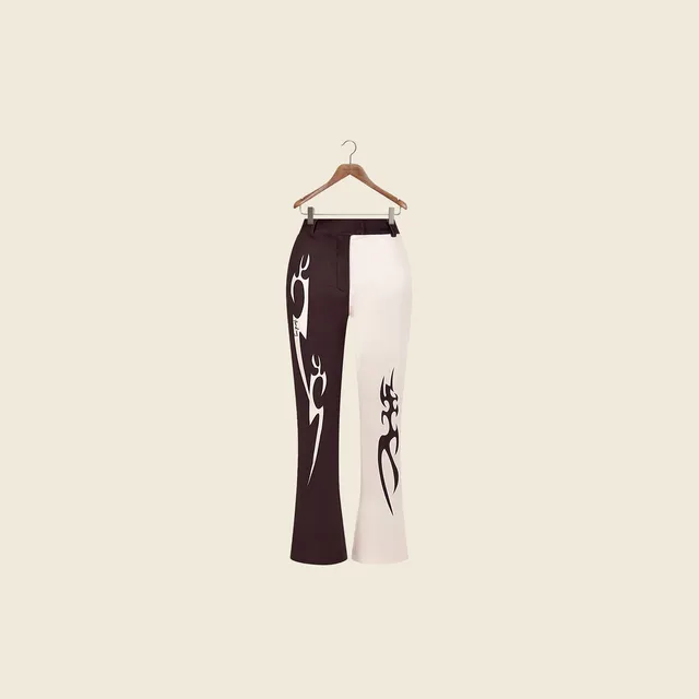 House Of Sunny Women's Shorts & Trousers Total Tribal Pant pantaloni satinati UK 6–18