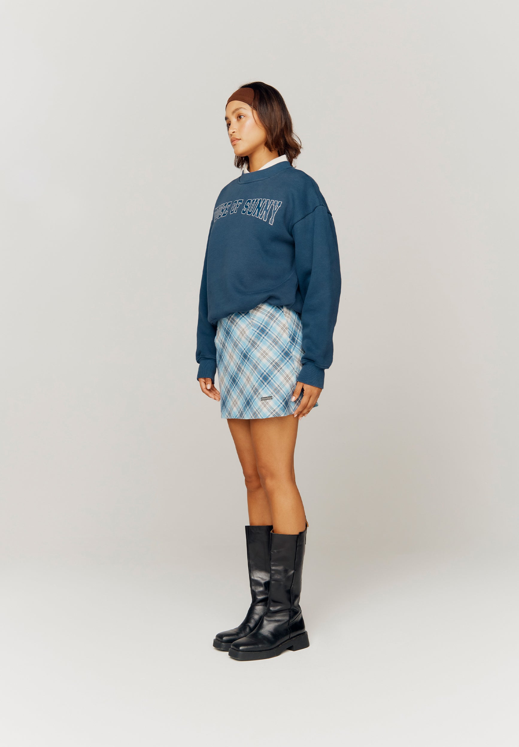 House Of Sunny Womens Tops THE FAMILY CREW felpa XS cotone biologico