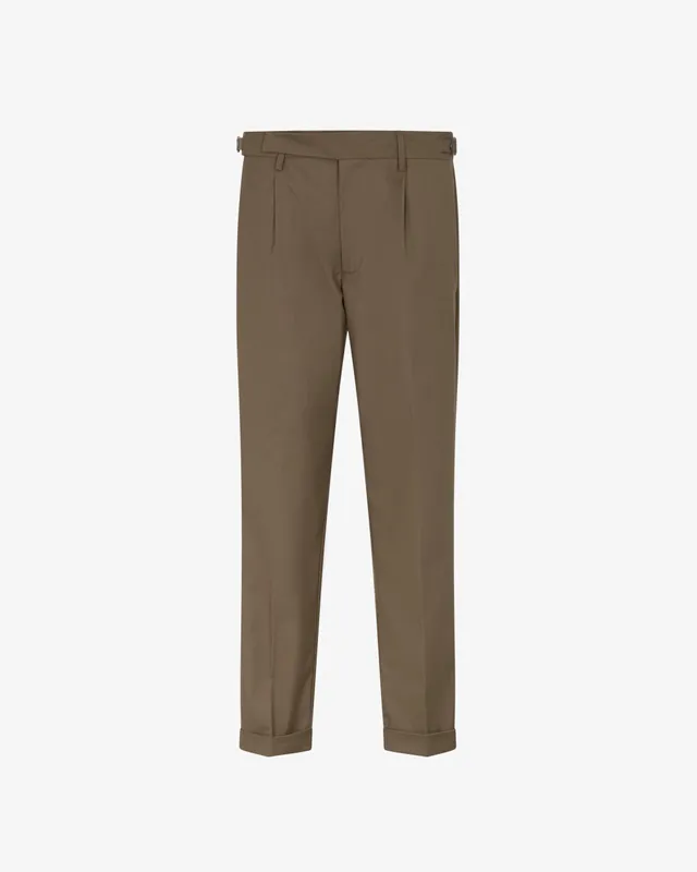 Markup Uomo Pantaloni & Bermuda Pantalone cropped in flanella pettinata uomo