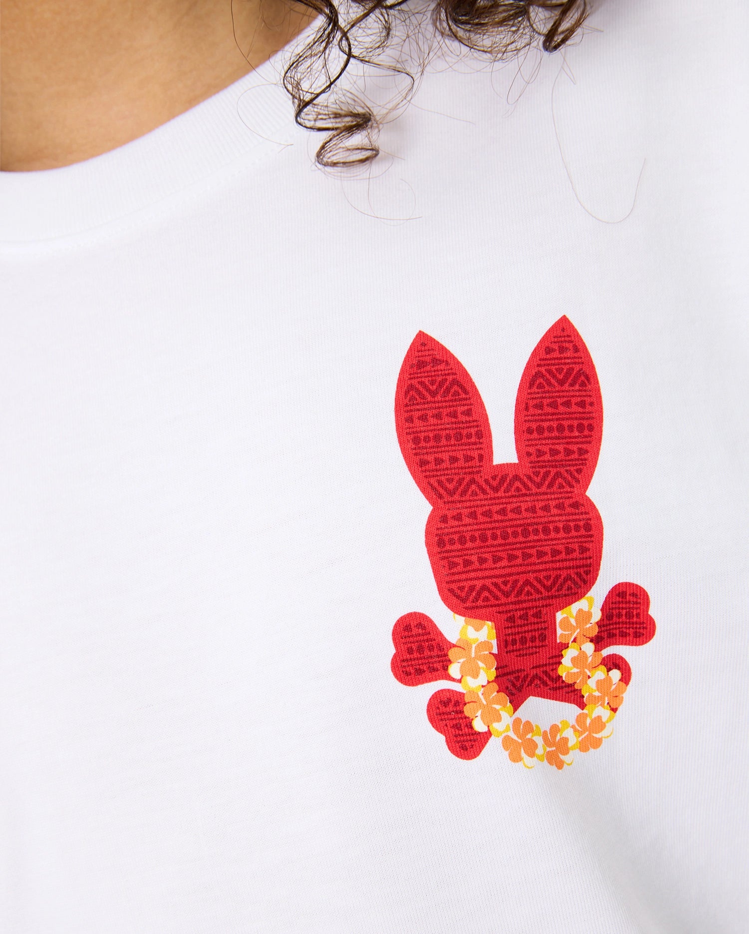 Psycho Bunny Kids Tees Hawaii City Tee B0U169Y1PC T-shirt bianca