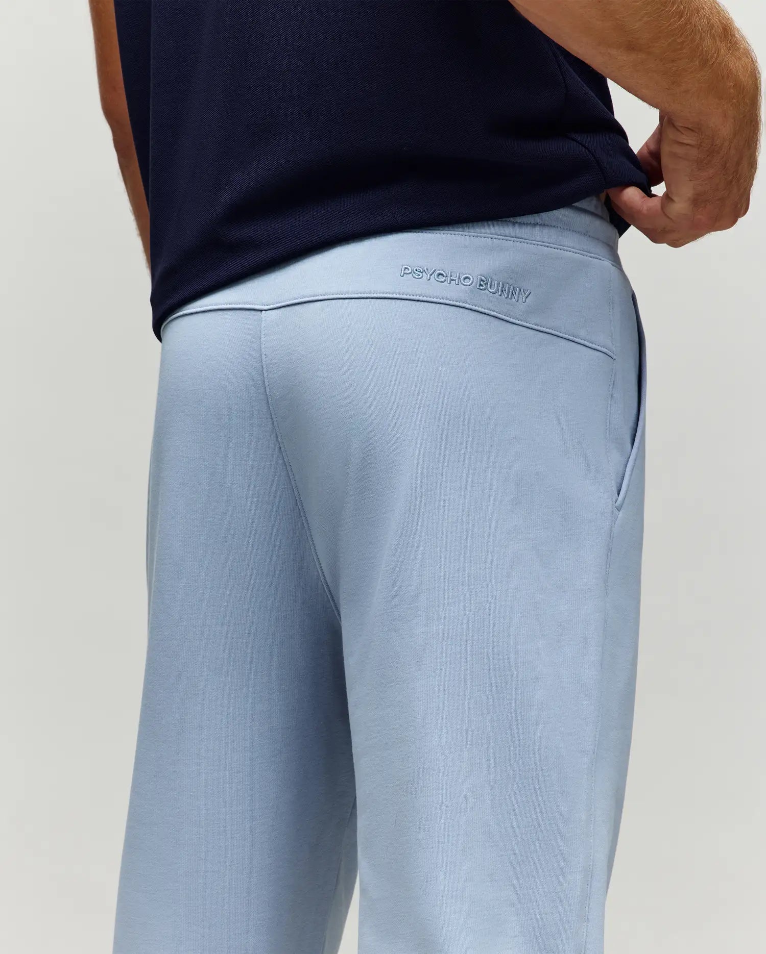Psycho Bunny Men's Pants Timothy 4K Bunny Jogger 31 L jogger blu XXS-XXXL cotone