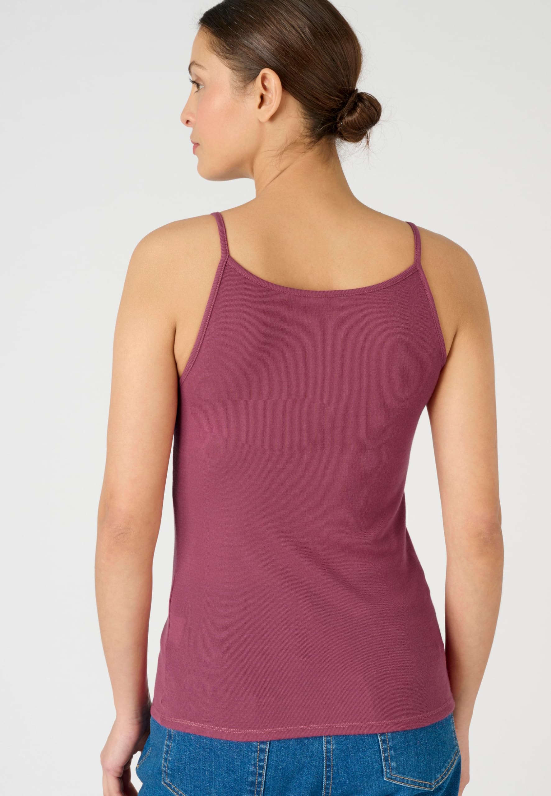 Damart Biancheria intima Caraco Douceur Soyeuse top XS Rosa Lampone in viscosa