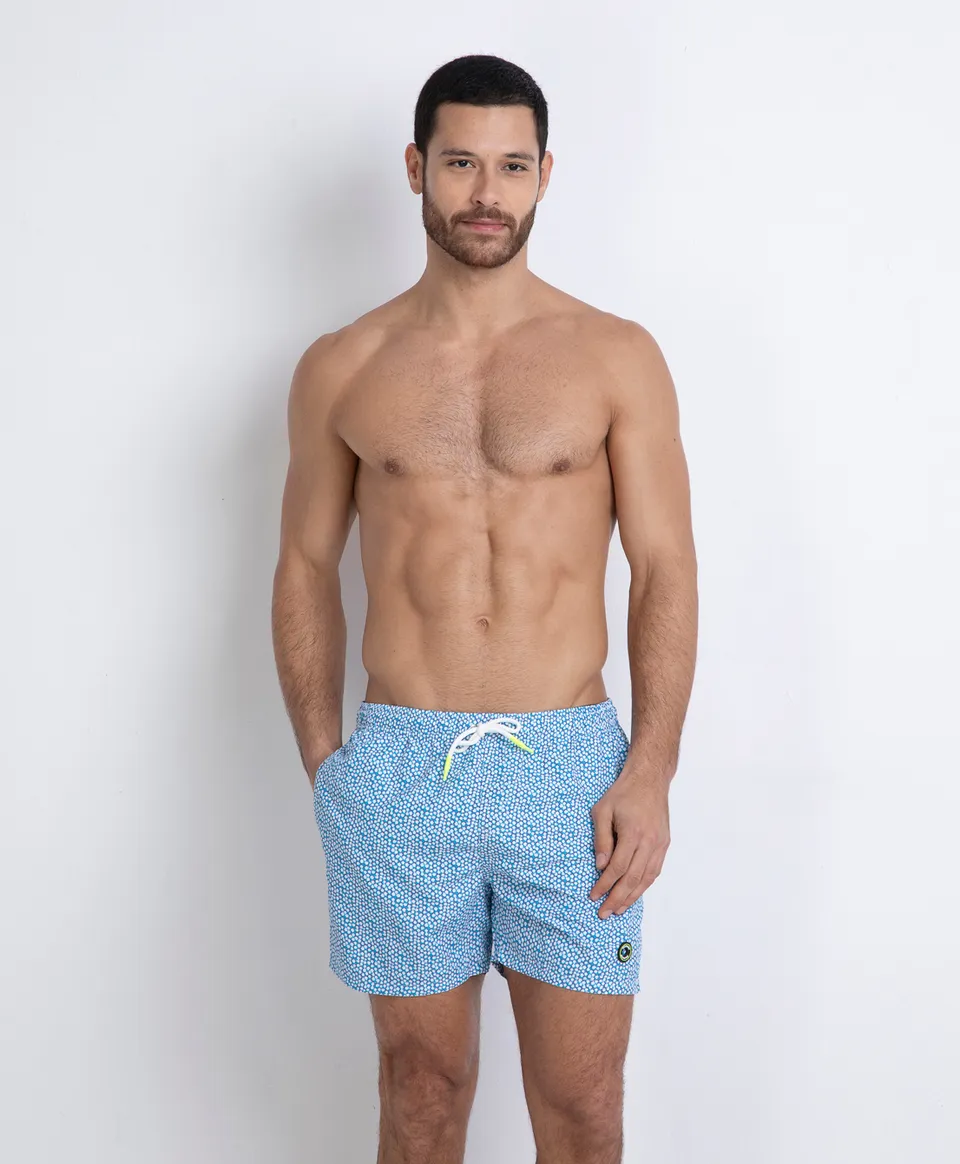 Markup Uomo Costumi Boxer mare stampa all over bandana