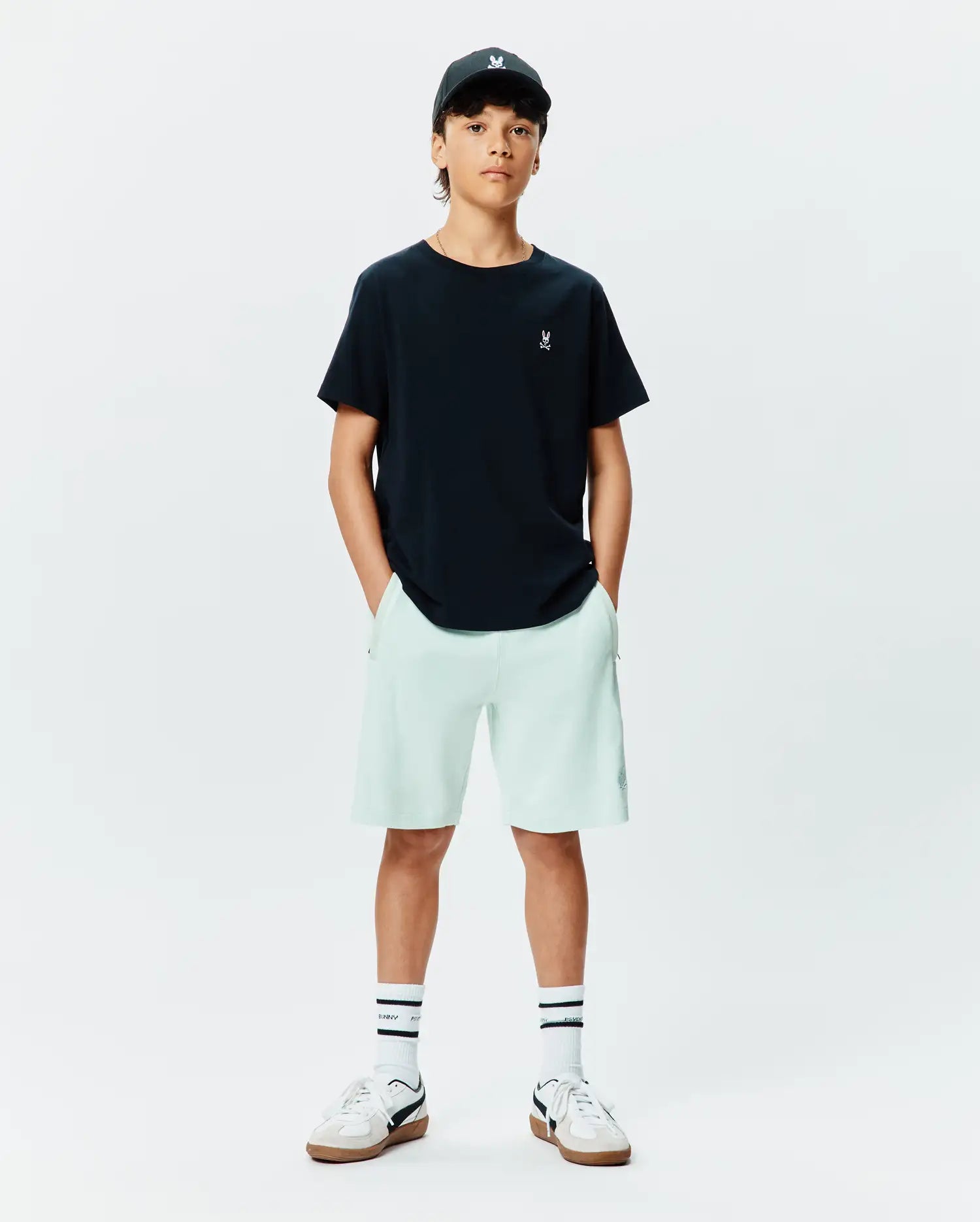 Psycho Bunny Kids Bottoms Keith Short 3 1/2"- 7 3/4 pantaloncini verde