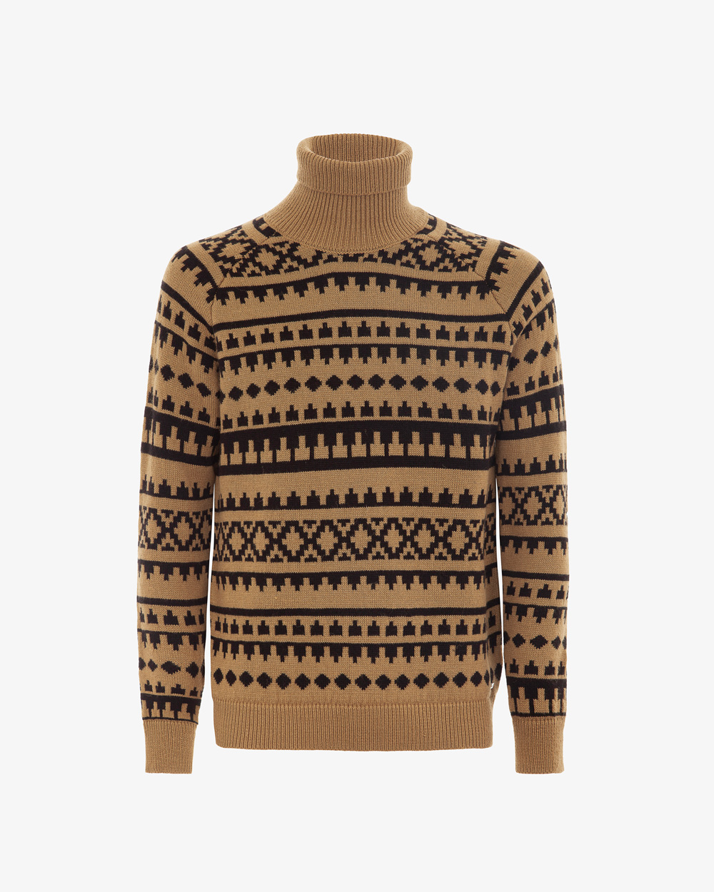 Markup Uomo Maglieria Dolcevita jacquard