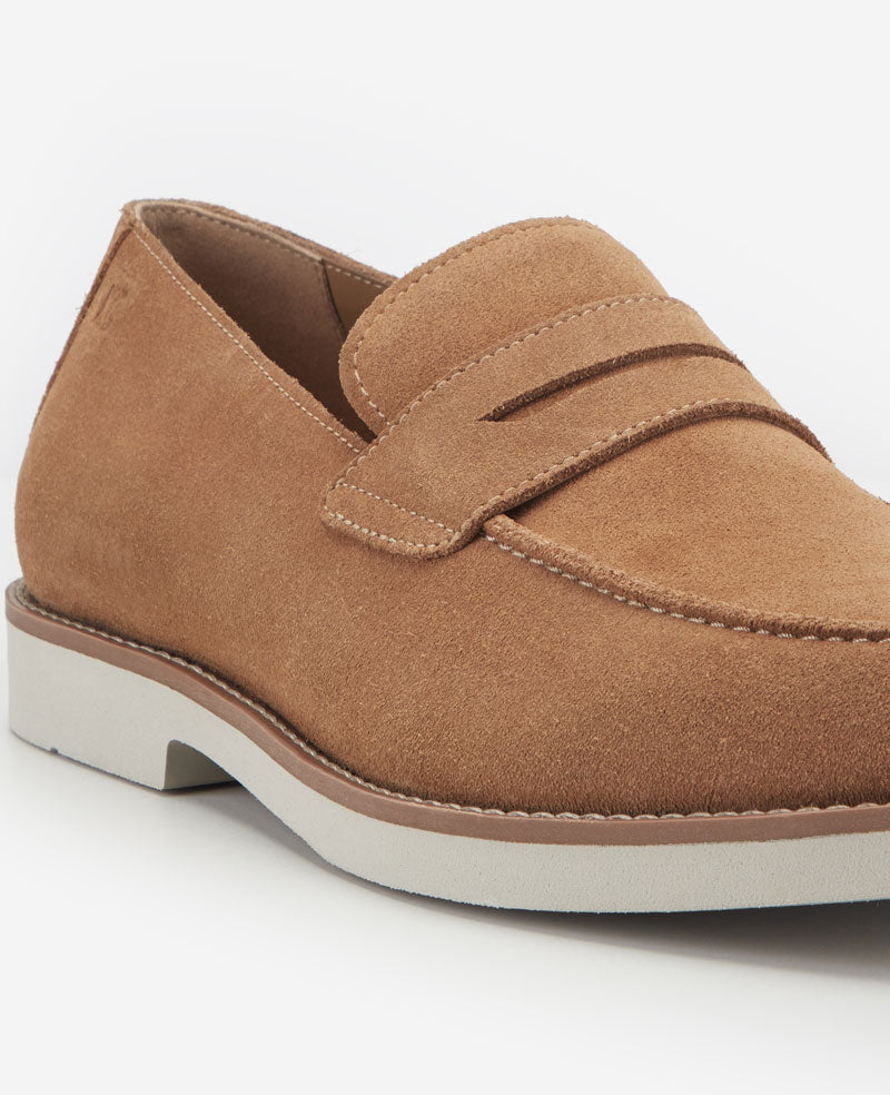 Kenneth Cole Reaction Shoes Savon Casual Penny Loafer mocassino uomo scamosciato
