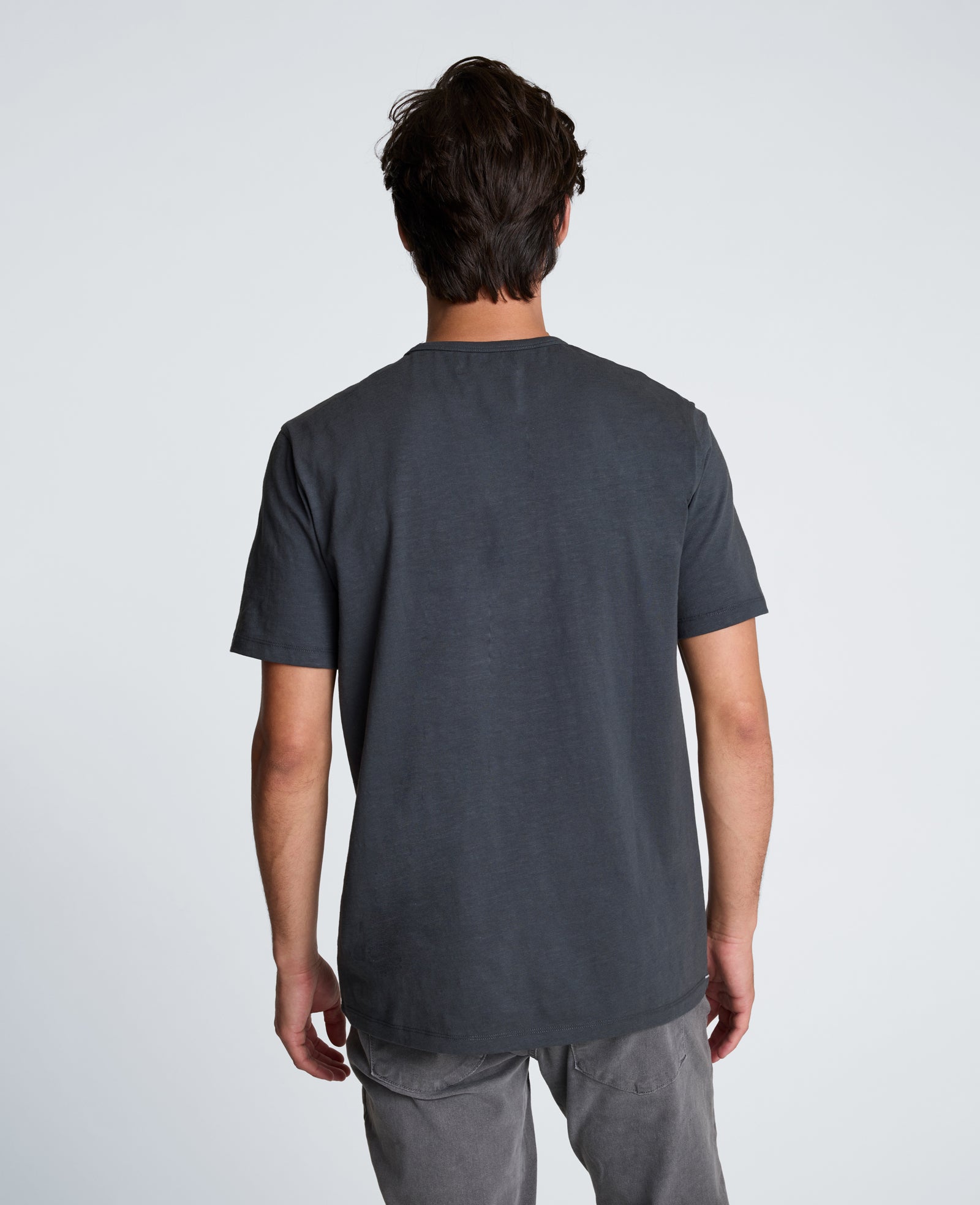 Kenneth Cole Reaction Clothing Texture Tee T-shirt antracite oversize