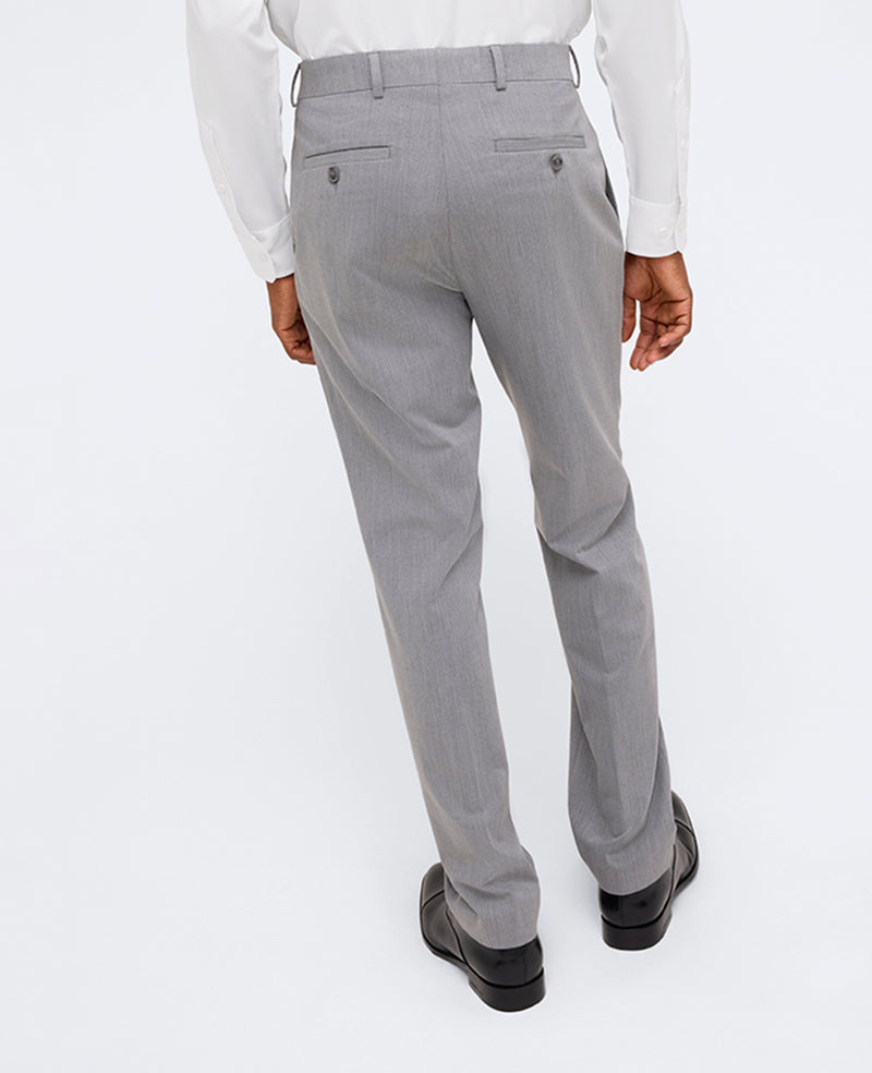 Kenneth Cole Reaction Clothing Ready Flex Suit Separate Pant pantaloni grigio chiaro slim