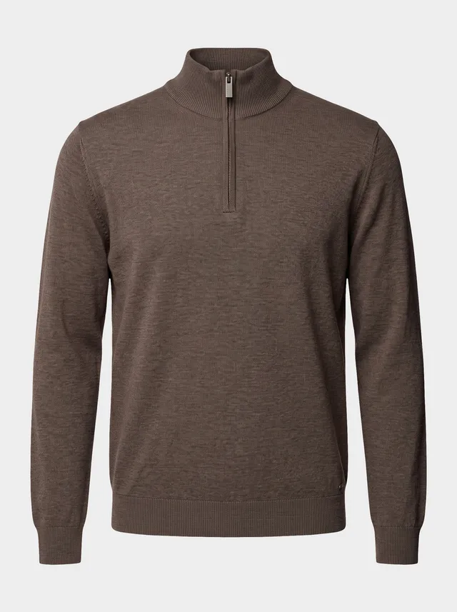 Markup Uomo Maglieria Maglione Lupetto Zip Viscosa
