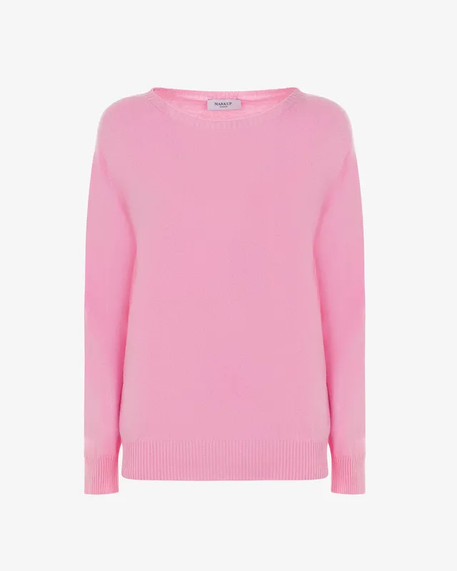 Markup Donna Maglieria Girocollo misto cashmere maglia morbida