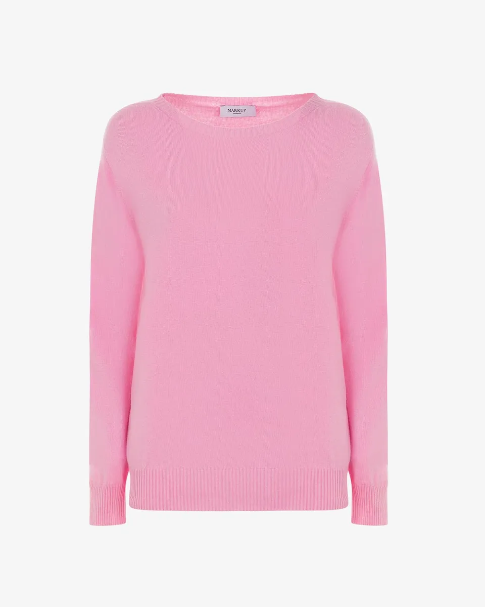 Markup Donna Maglieria Girocollo misto cashmere maglia morbida