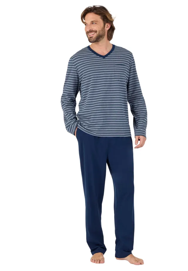Damart Homewear pigiama in maglia jersey uomo S cotone