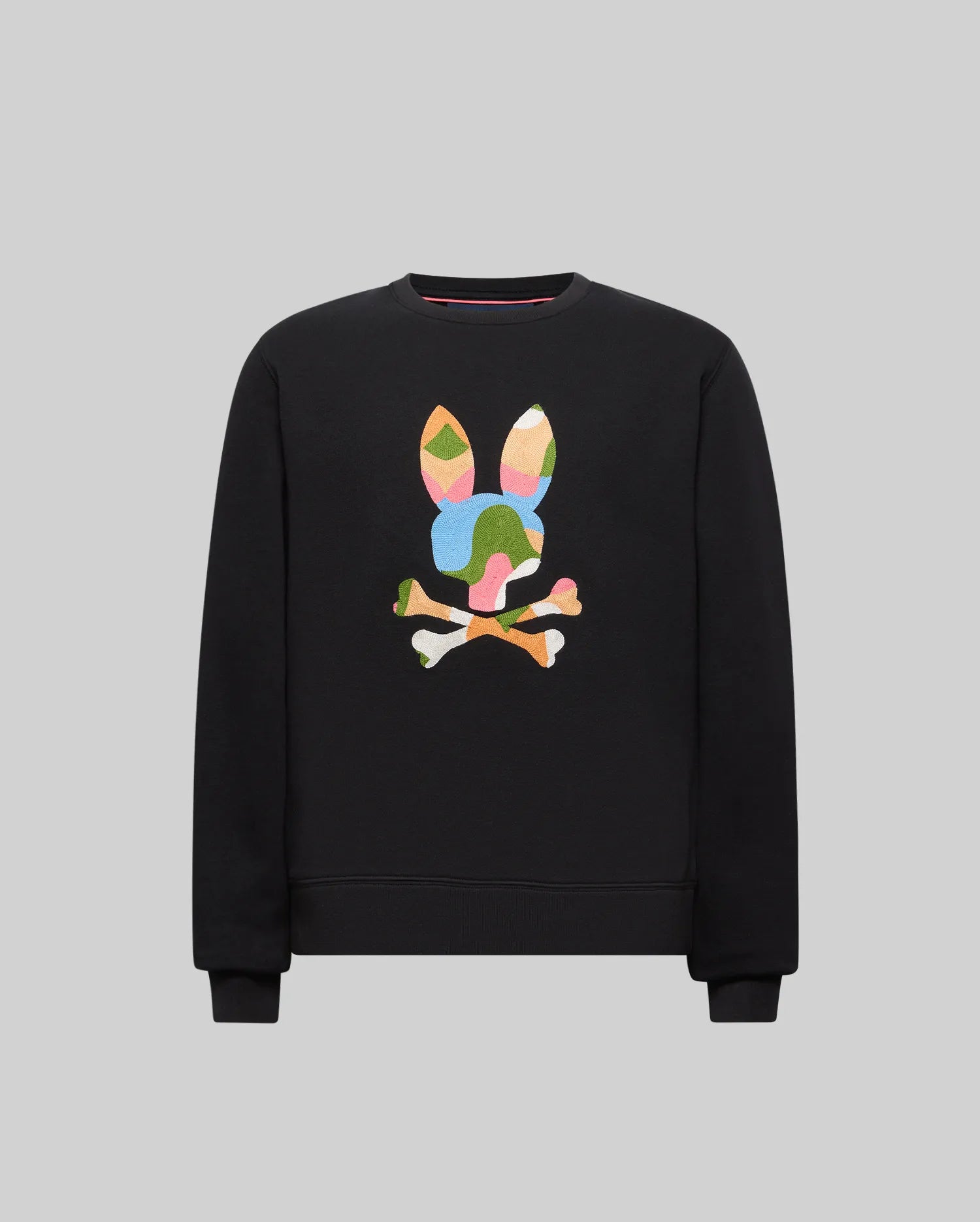 Psycho Bunny Kids Sweatshirts & Hoodies KIDS ARA CREW KT0500059 felpa nera
