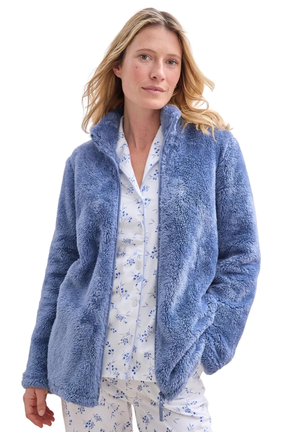 Damart Thermolactyl Giacca interna blu 34-36 (XS) in poliestere
