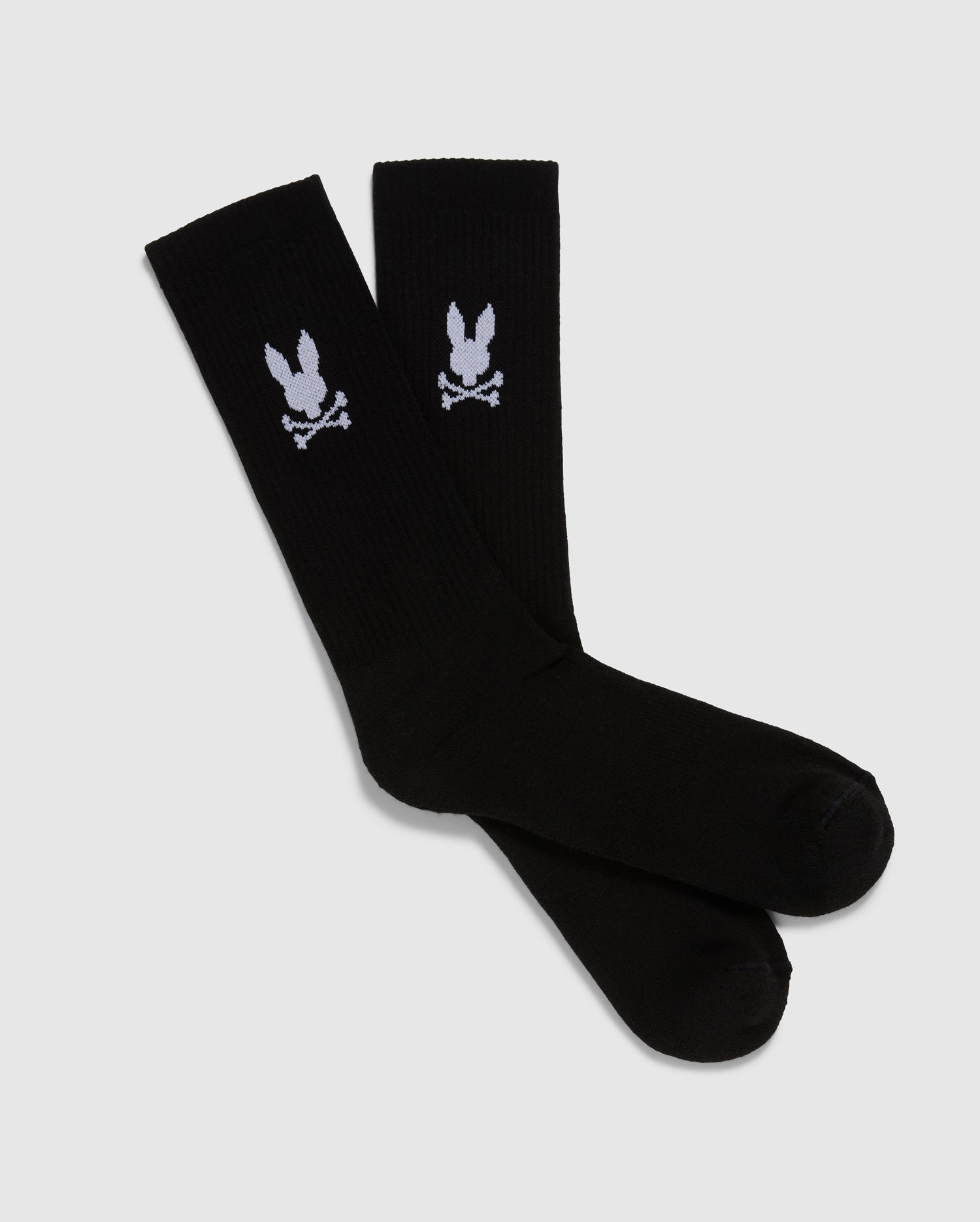Psycho Bunny Accessories Mens 3 Pack Sport Sock B6F997D200 calze nere 3 paia