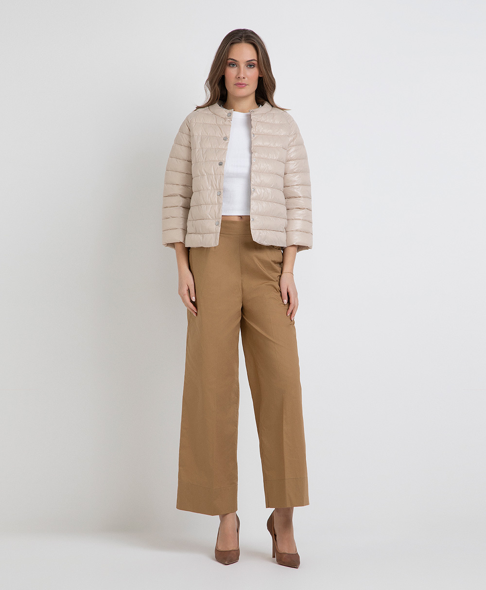 Markup Donna Jeans & Pantaloni Pantalone wide leg in popeline