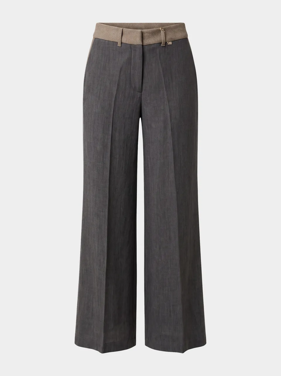 Markup Donna Jeans & Pantaloni Pantapalazzo in denim tessuto spigato