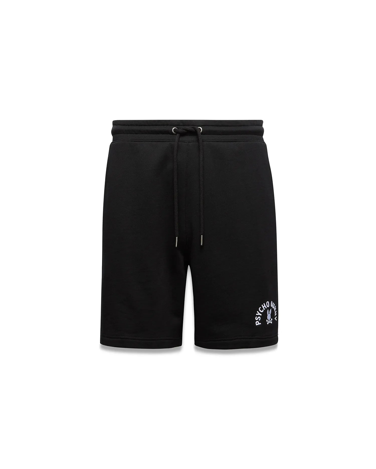 Psycho Bunny Men's Shorts Stevie Drawstring Short 7 1/2 MB0900086 shorts neri in cotone