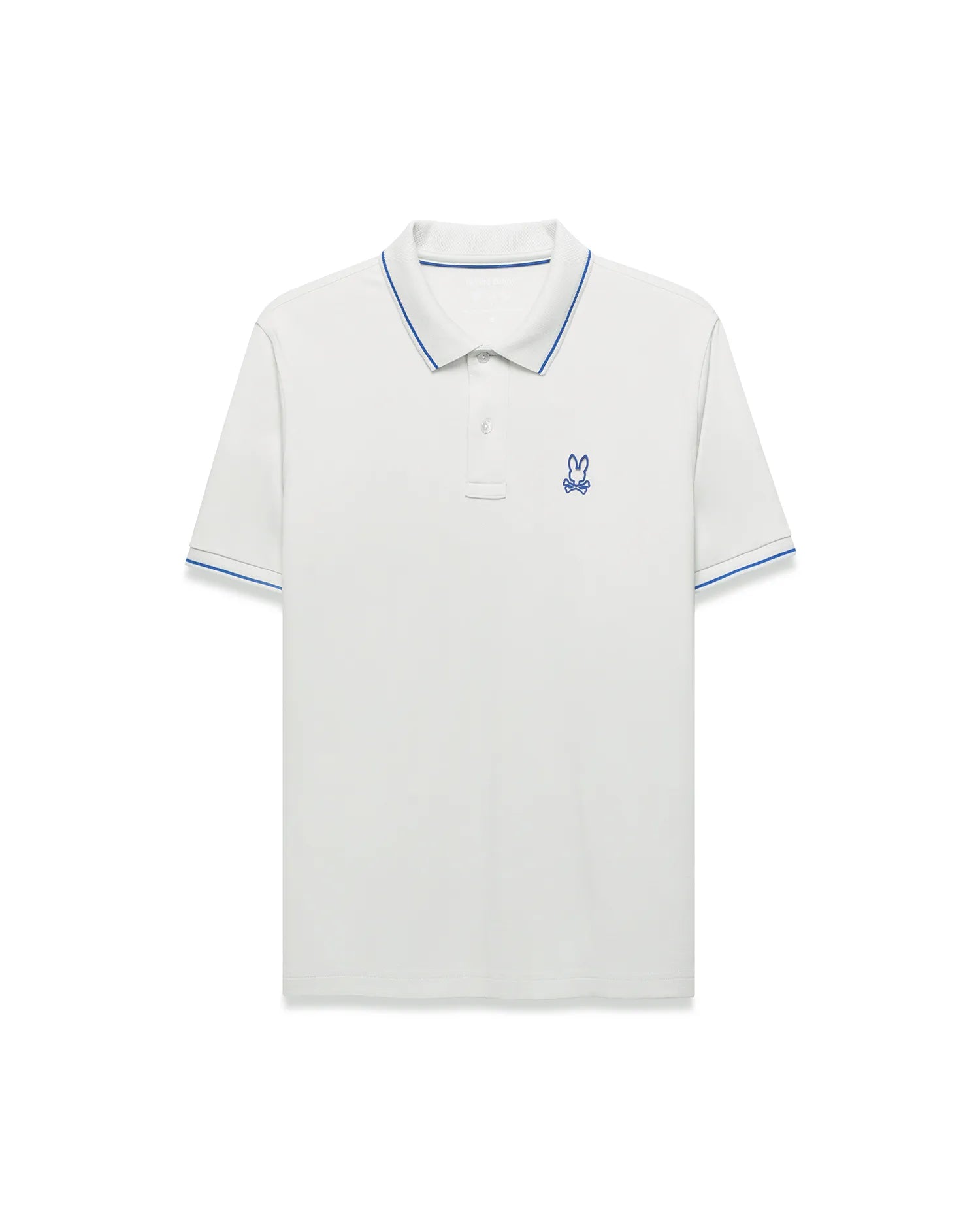 Psycho Bunny Men's Polos Joji Performance Polo polo blu 022, stretch