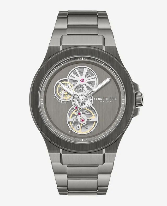 Kenneth Cole Reaction Watches Automatic Gun Metal orologio gunmetal automatico