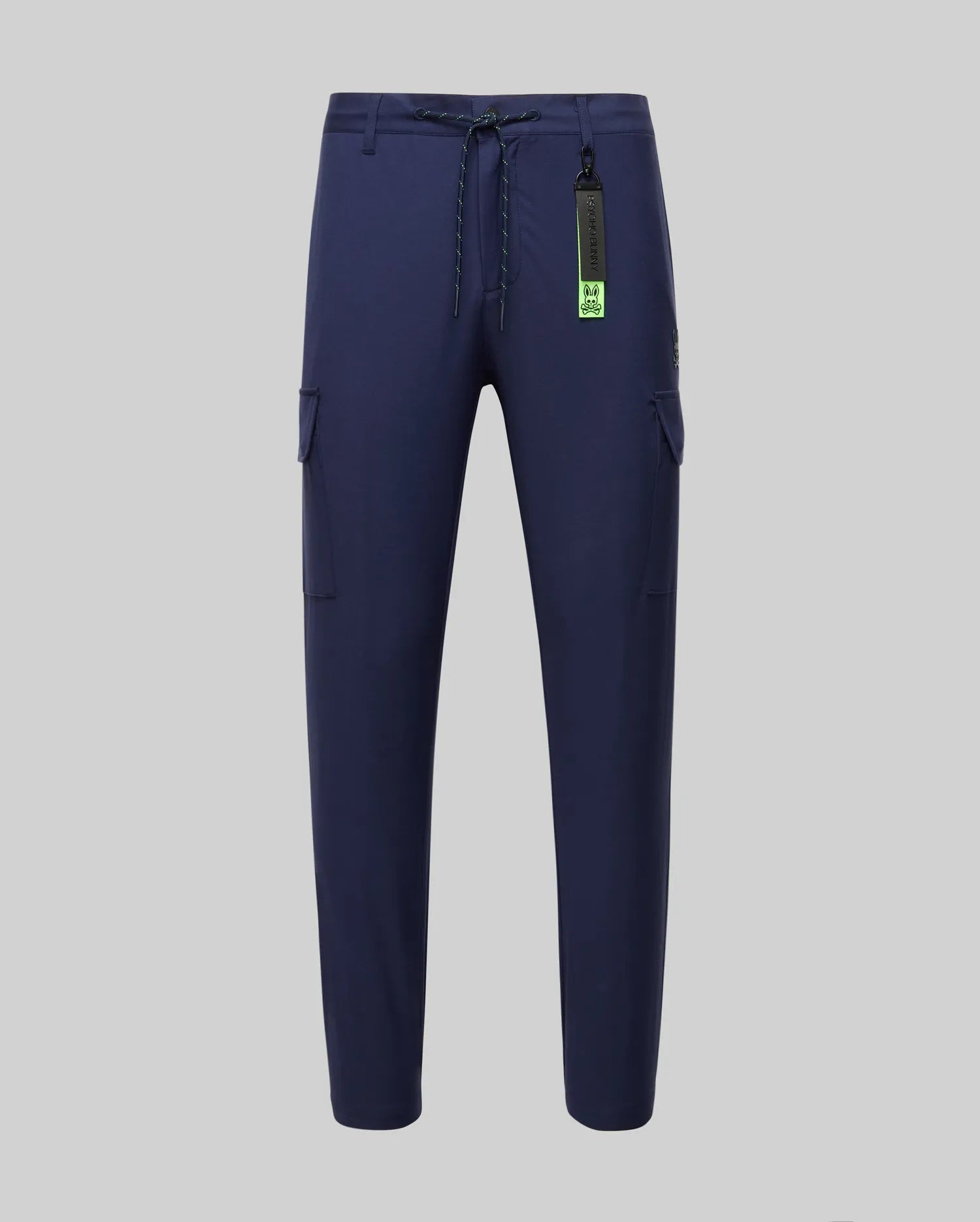 Psycho Bunny Men's Pants Lloyd Cargo Jogger pantaloni blu 29
