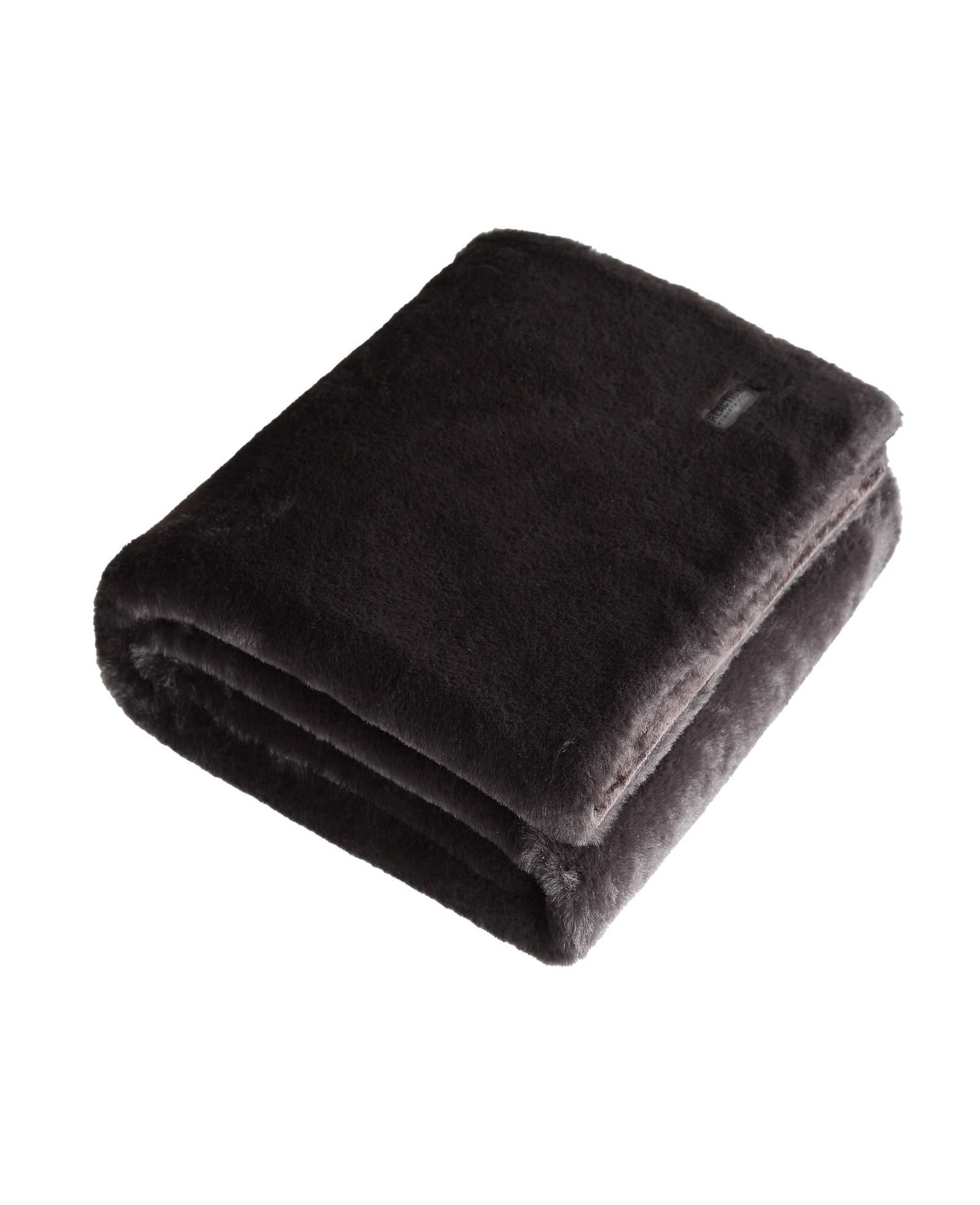 Kenneth Cole Reaction Faux Fur Solid Throw Blanket coperta marrone 127 x 152 cm ecopelliccia