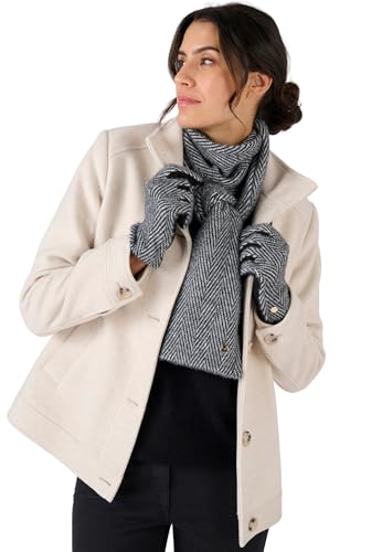 Damart Accessori sciarpa e guanti donna, set con lana