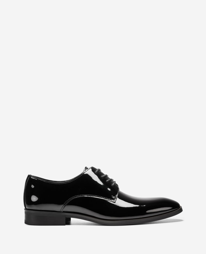 Kenneth Cole Reaction REACTION - Hogart Plain Toe Derby scarpa derby nera lucida