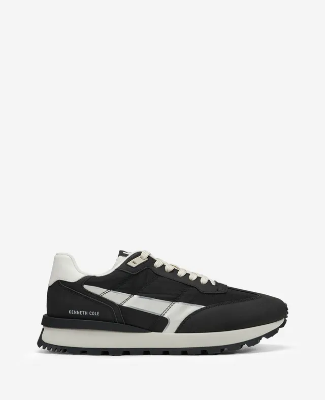 Kenneth Cole Reaction Shoes Pryor Sneaker uomo nera con plantare rimovibile